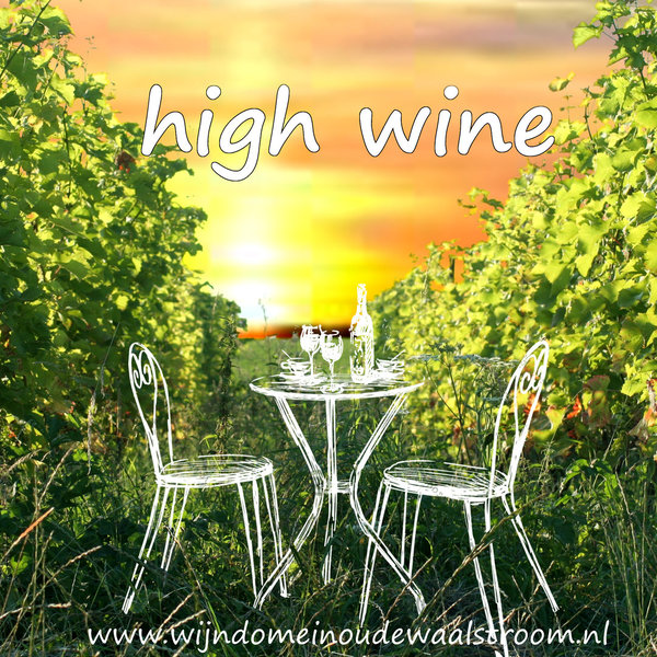 high wine zo 19 juni, tafeltje 2 personen